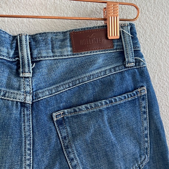 Hollister Ultra High Rise Mom Short 3" 100% Cotton Tie Front W25 1 - Picture 6 of 6